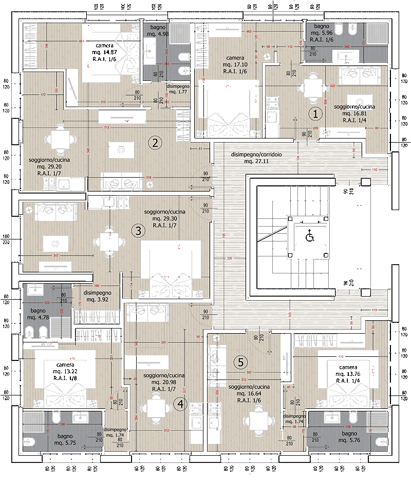 planimetria-Residence_al_Lido